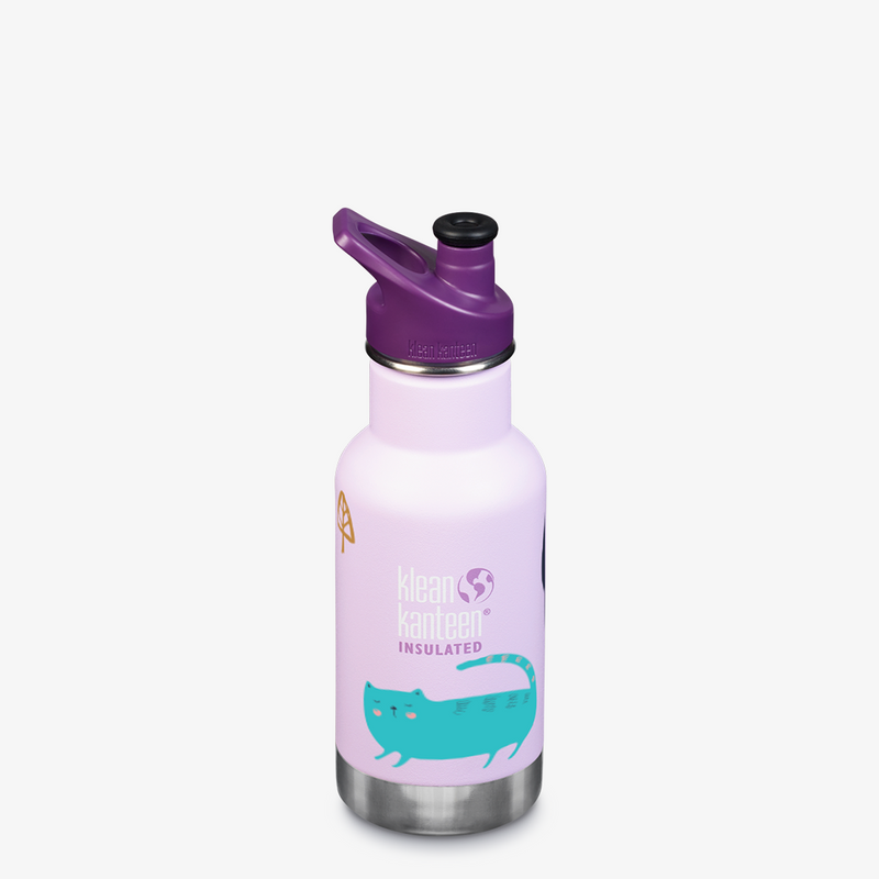 Kid Kanteen Classic Insulated 355ml - Sport Cap | Limited Edition -  Sugar Cats |