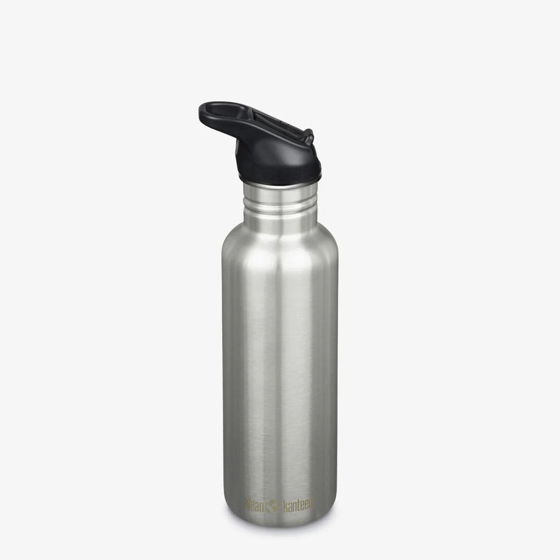 Drinkfles Classic Single Wall 800ml - Flip Seal Sport Cap met Rietje