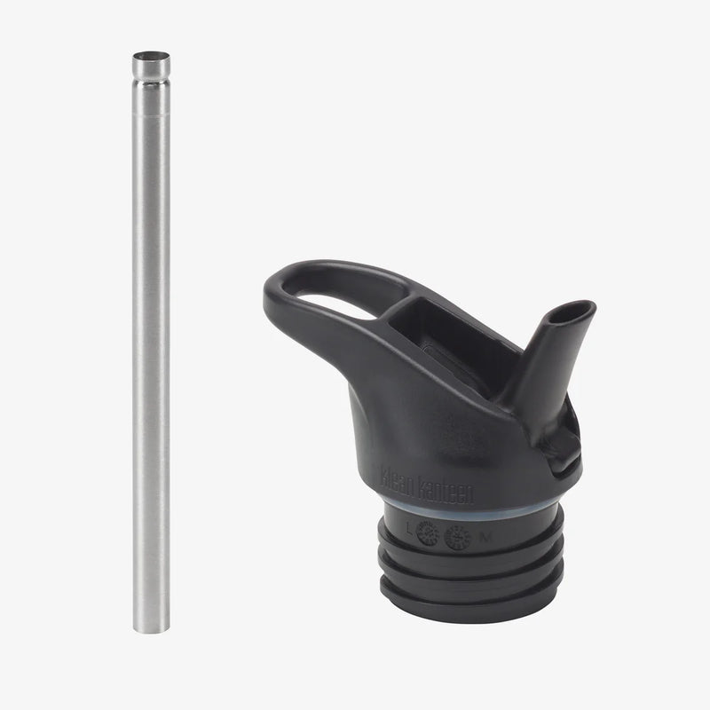 Drinkfles Classic Single Wall 800ml - Flip Seal Sport Cap met Rietje
