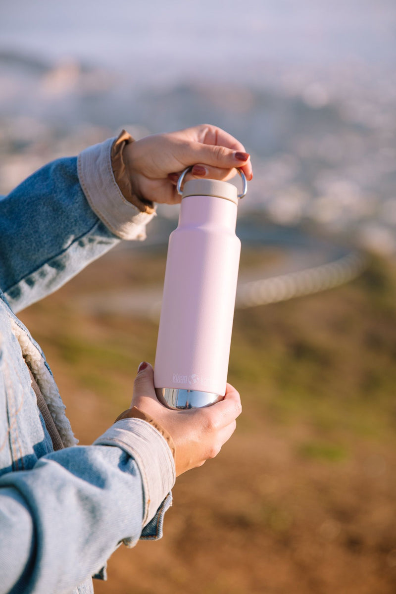 Laken Aluminium Drinkfles 1 Liter – Brede Opening, BPA-vrij, Lekvrij En Ideaal Voor Onderweg – Blauw
